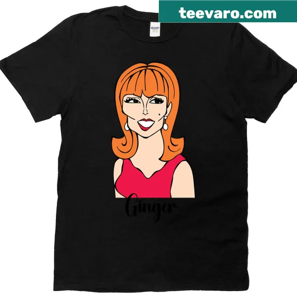 Fan art of Gilligan's Island characters on a nostalgic t-shirt