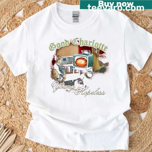 Good Charlotte graphic t-shirt featuring iconic imagery of the band