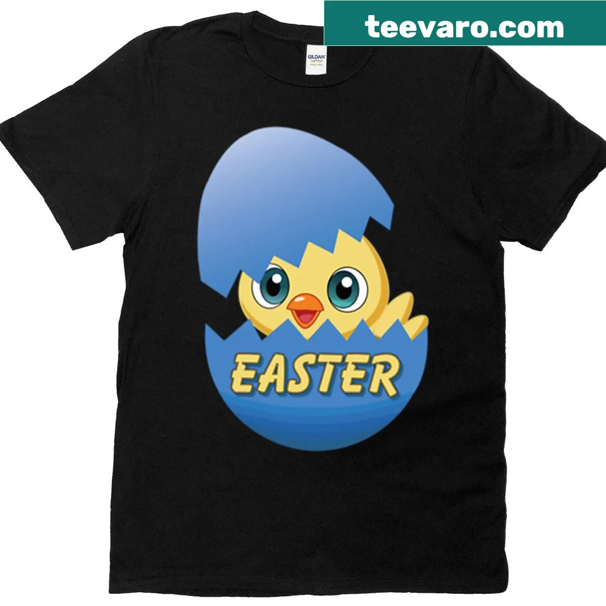 Ghost-themed t-shirt for Halloween season — on a men's t-shirt