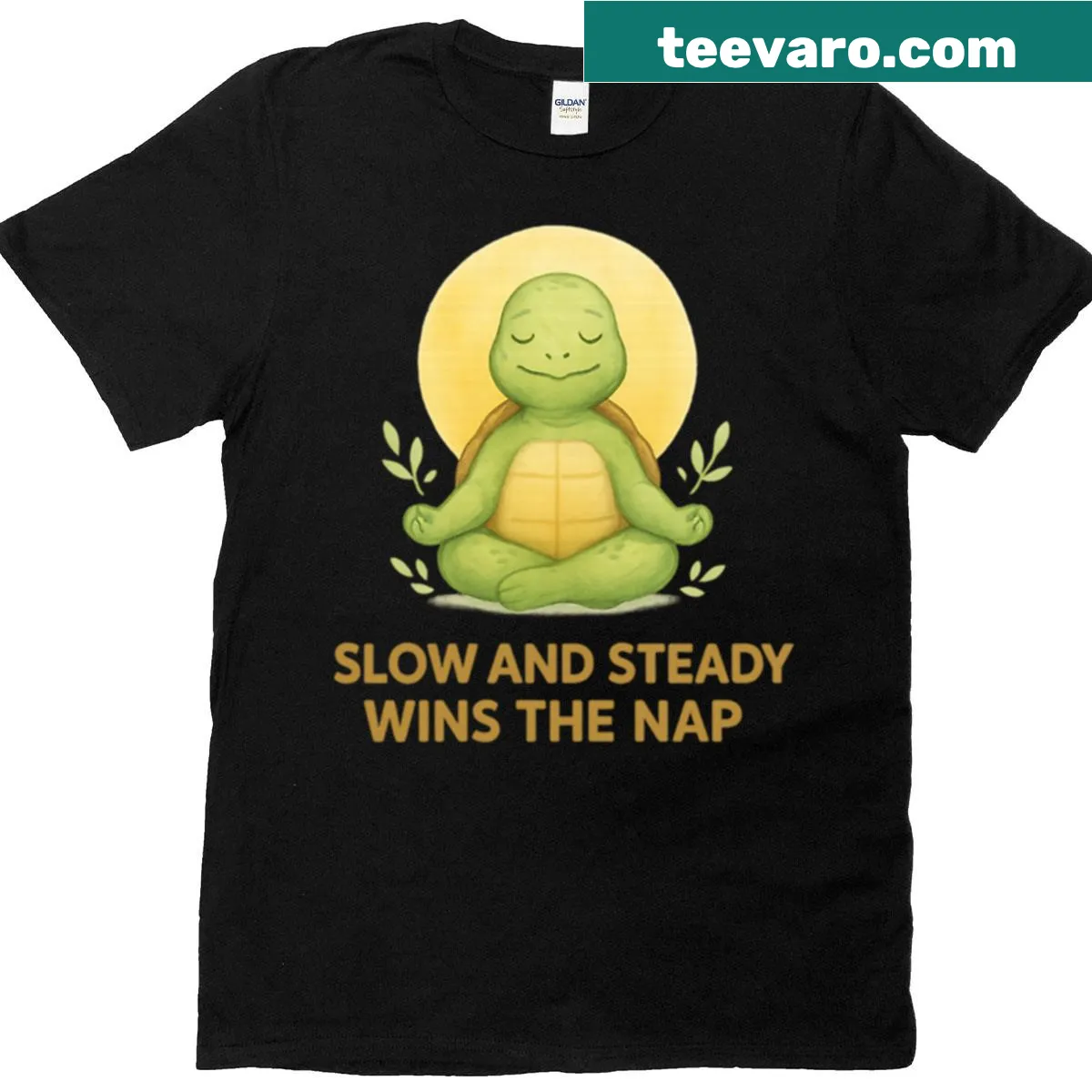 Retro vinyl aesthetic t-shirt with nostalgic music graphics — on a men's t-shirt