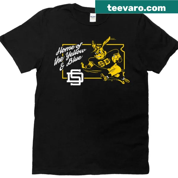 Illustrated T-shirt featuring a whimsical jackrabbit design