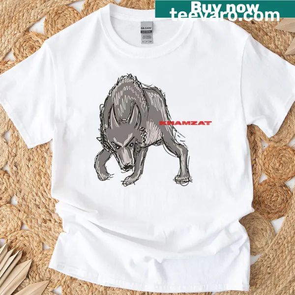 Borz Coming For Everybody T-shirt featuring bold typography