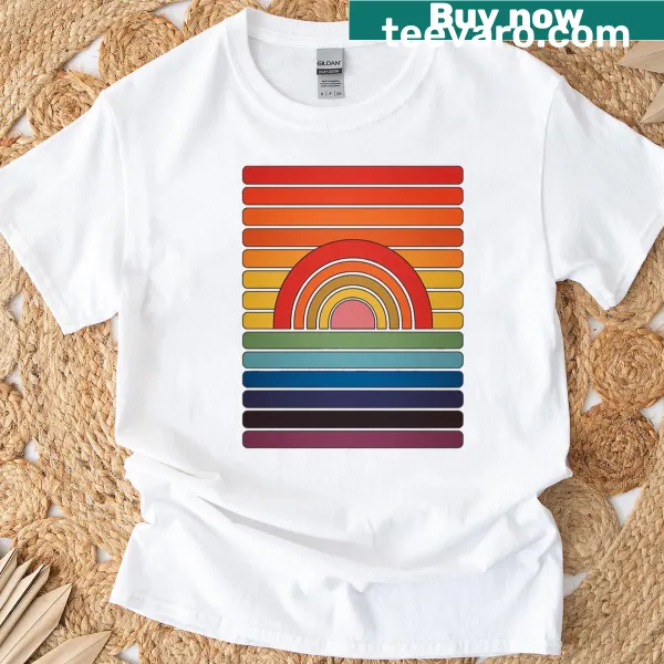 Retro Thanksgiving T-shirt featuring a cheerful turkey and fall harvest design