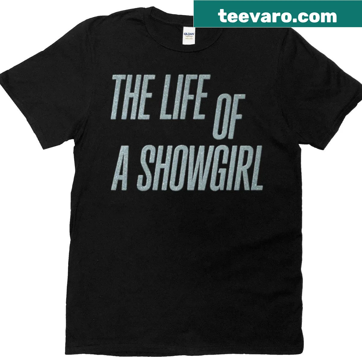T-shirt with playful graphic celebrating showgirl and home decor fandom — on a men's t-shirt