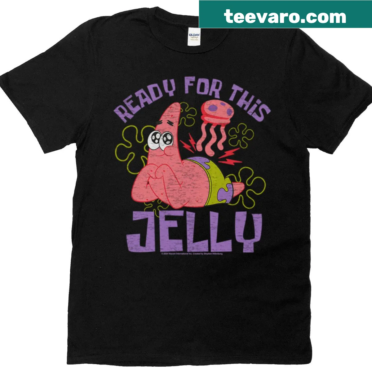 Vintage Spongebob Squarepants and Patrick t-shirt — on a men's t-shirt