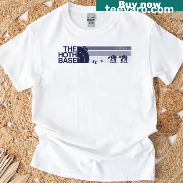 T-shirt inspired by the Hoth Base from Star Wars