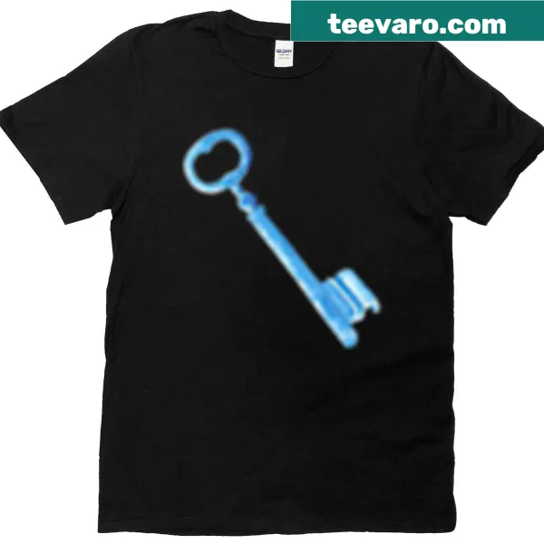Heartfelt design with the phrase 'The Key To My Heart' on T-shirt.