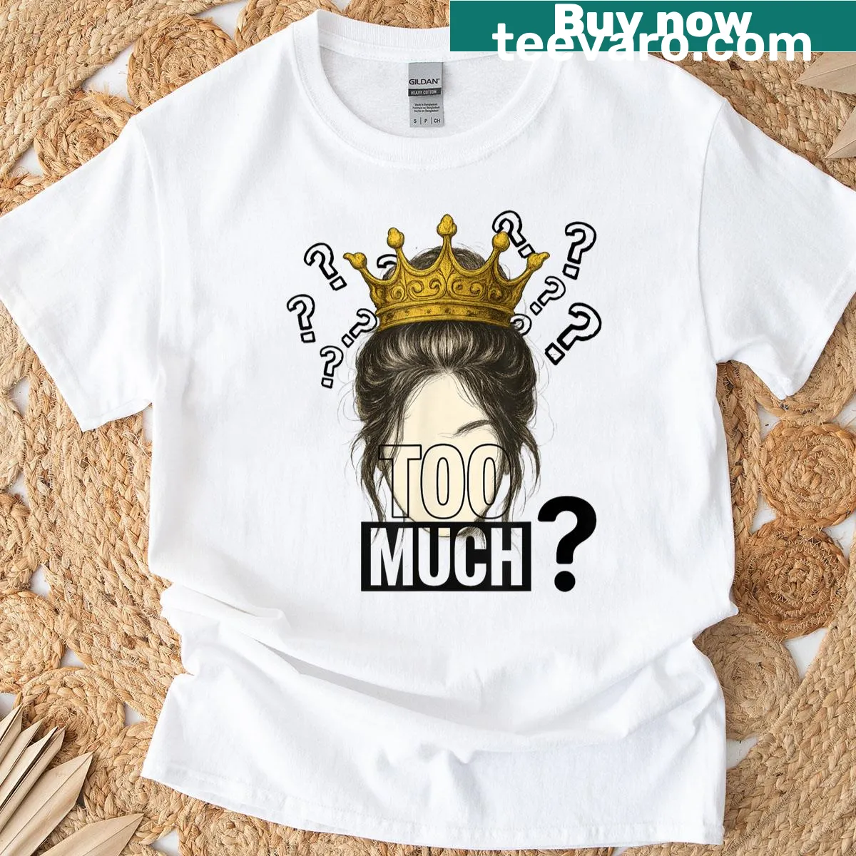 Sassy quote graphic T-shirt suitable for men and women — on a men's t-shirt