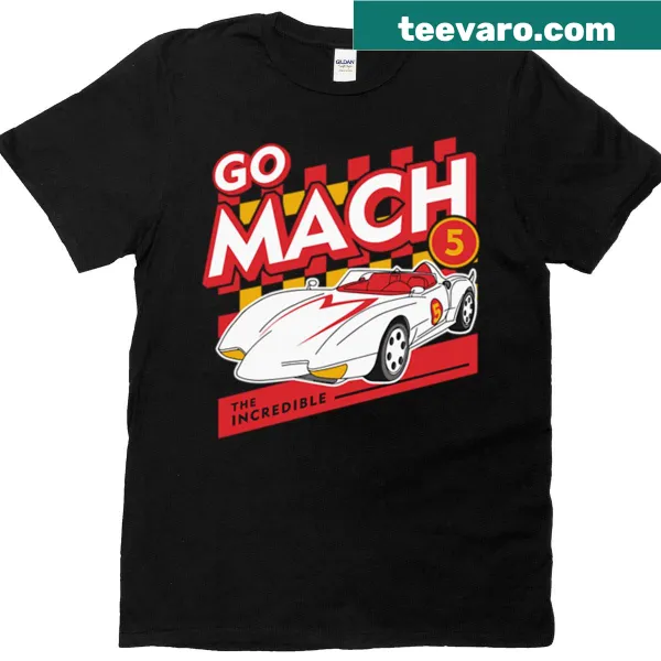 Retro illustration of a vintage race car on a T-shirt