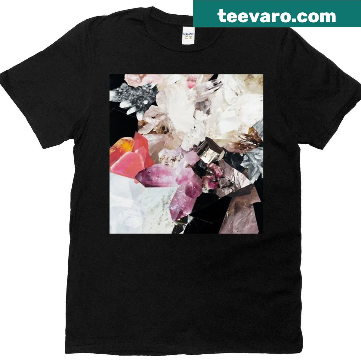 Oversized vintage music t-shirt with an alternative graphic — on a men's t-shirt