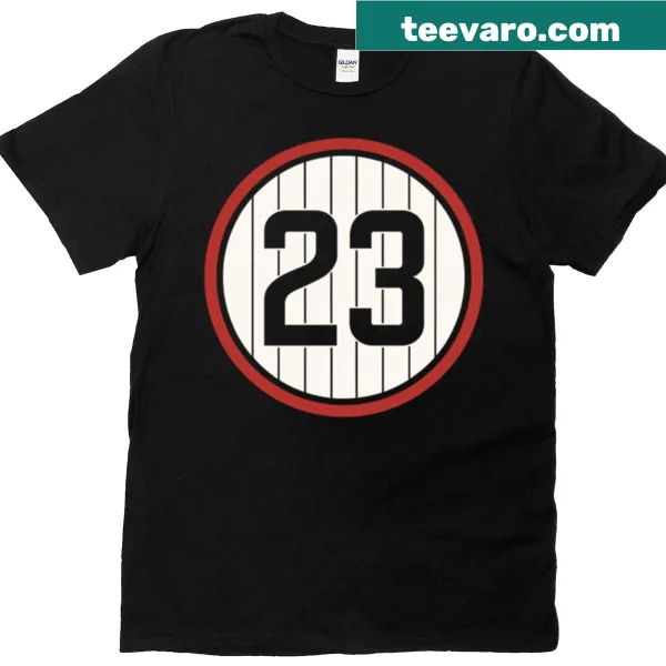 Tribute T-shirt featuring the number 23 for Ryno