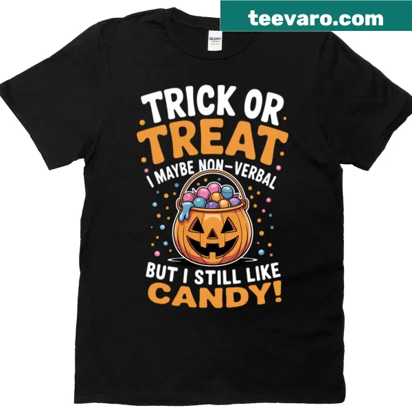Halloween T-shirt featuring puzzle piece design for autism awareness