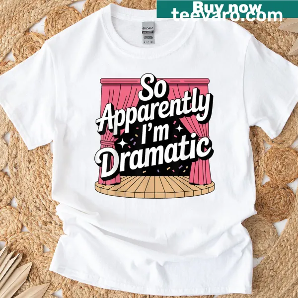 Graphic T-shirt celebrating theatre art for drama teachers and enthusiasts