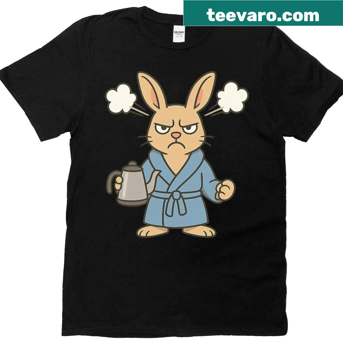 Edgy T-shirt with bold text expressing inner feelings — on a men's t-shirt
