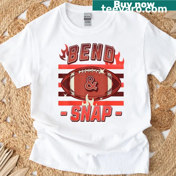 Playful T-shirt for football fans with humorous design