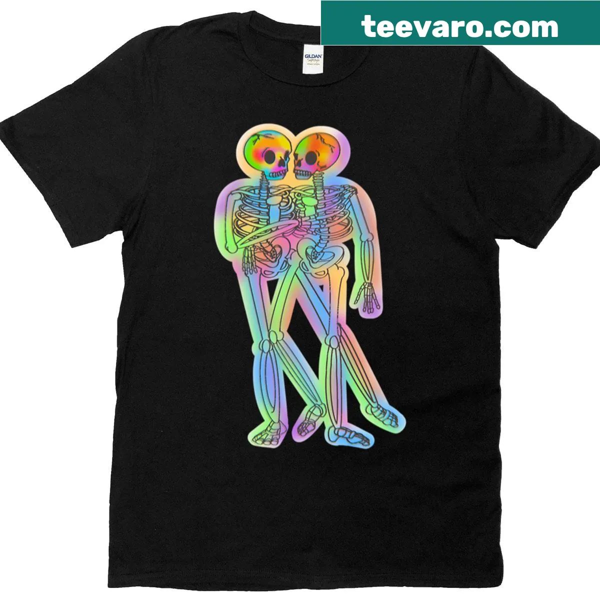 Human Lovers T-shirt featuring a simple heartfelt message — on a men's t-shirt
