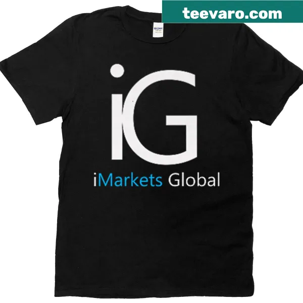 Imarkets Global logo graphic on a professional T-shirt
