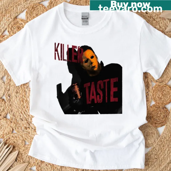 Playful graphic T-shirt celebrating delicious food and taste.