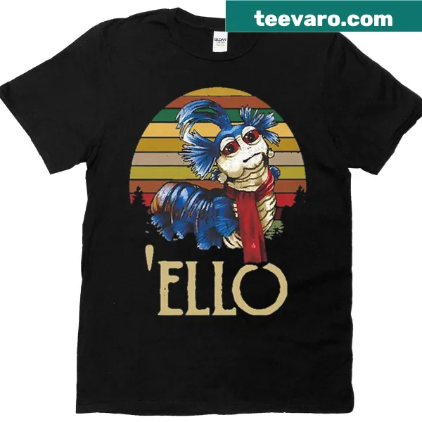 Vintage Labyrinth T-shirt featuring The Worm character