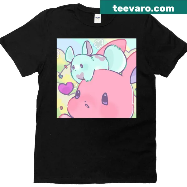 Cute Melffy Buddy T-shirt with playful character illustration