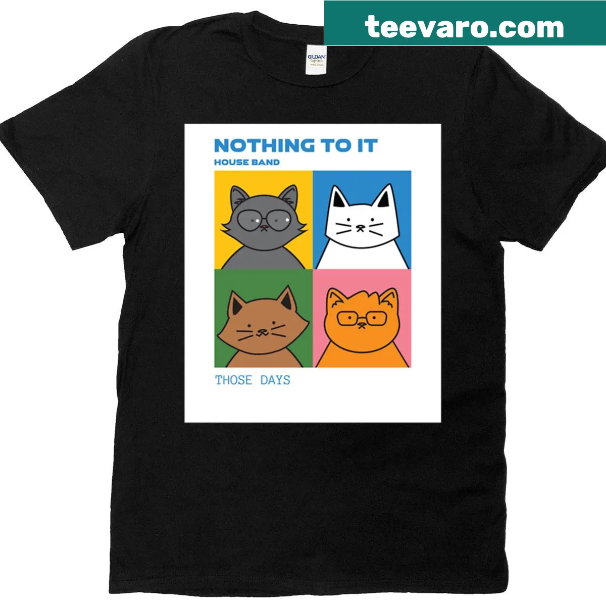 Nostalgic graphic T-shirt celebrating music and memories — on a men's t-shirt