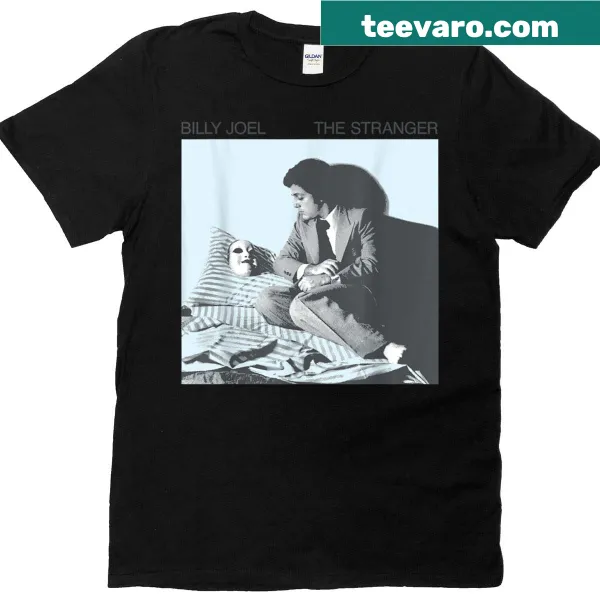 Vintage-style Billy Joel The Stranger T-shirt with classic album art
