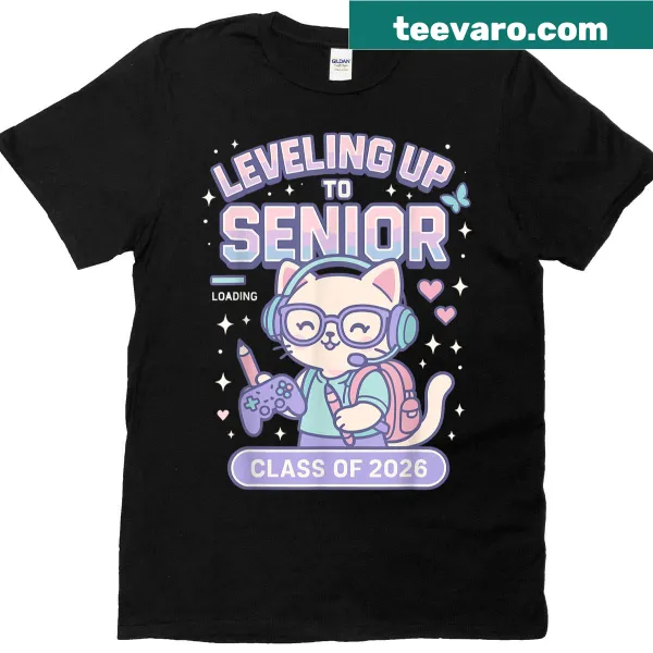 Playful design reading 'Senior 2026 Loading' for students