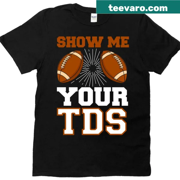 Fantasy football T-shirt with playful text and football graphic