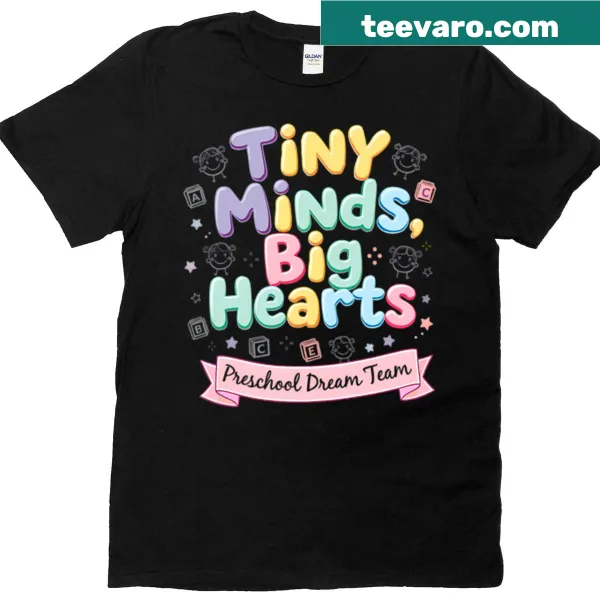 Wholesome t-shirt for preschool teachers with a positive message