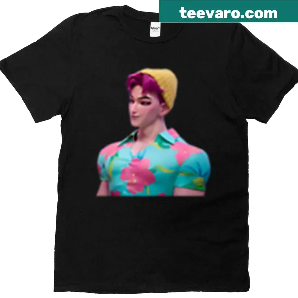 Illustration of K-pop demon hunters on a fun T-shirt