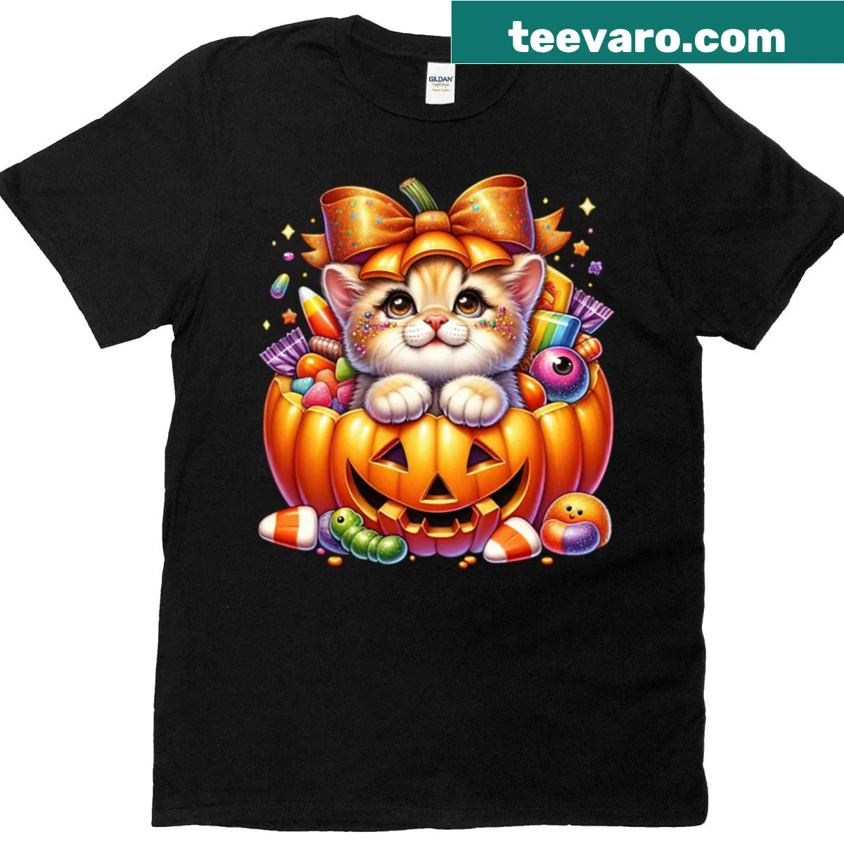 Illustration of breast cancer warrior art on a t-shirt — on a men's t-shirt