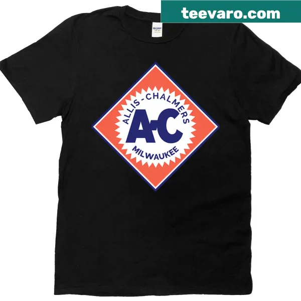 Vintage distressed Allis Chalmers diamond logo T-shirt