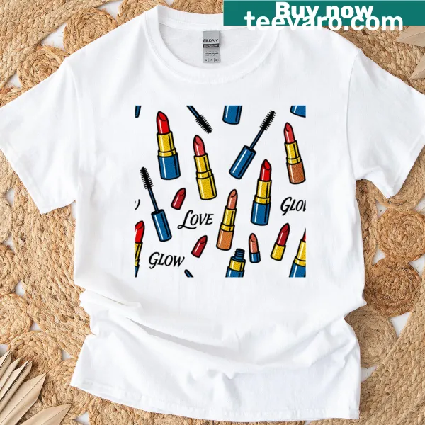Humorous typography design T-shirt with message about self-love