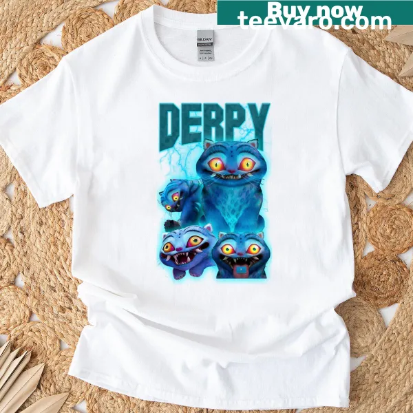 Cartoon design of Bootleg Kpop Demon Hunters on a t-shirt