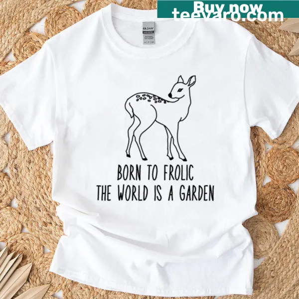 Playful T-shirt with fun graphics and text design