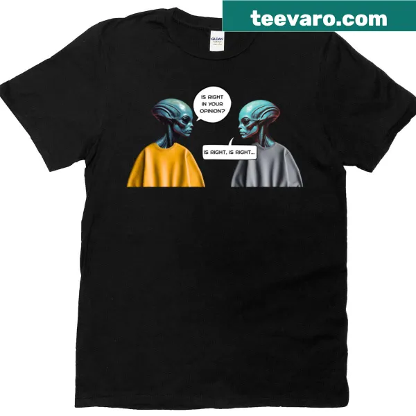 T-shirt featuring playful graphics about the ozone layer and environment