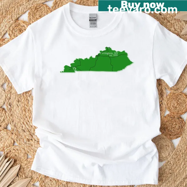 Covington Ky T-shirt featuring the city's name in typography