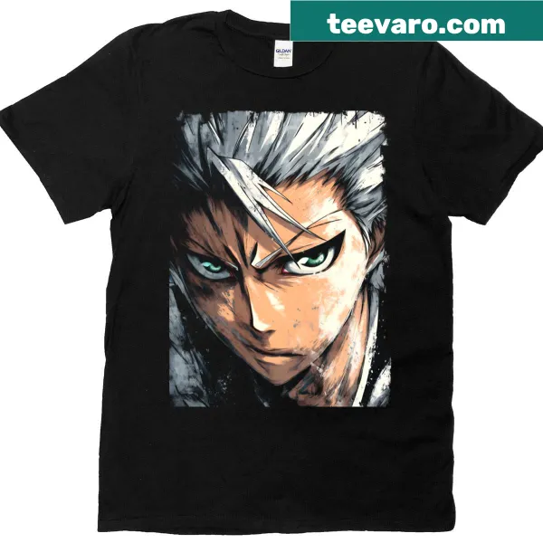 Frost Dragon Shinigami graphic t-shirt featuring an ice blade design