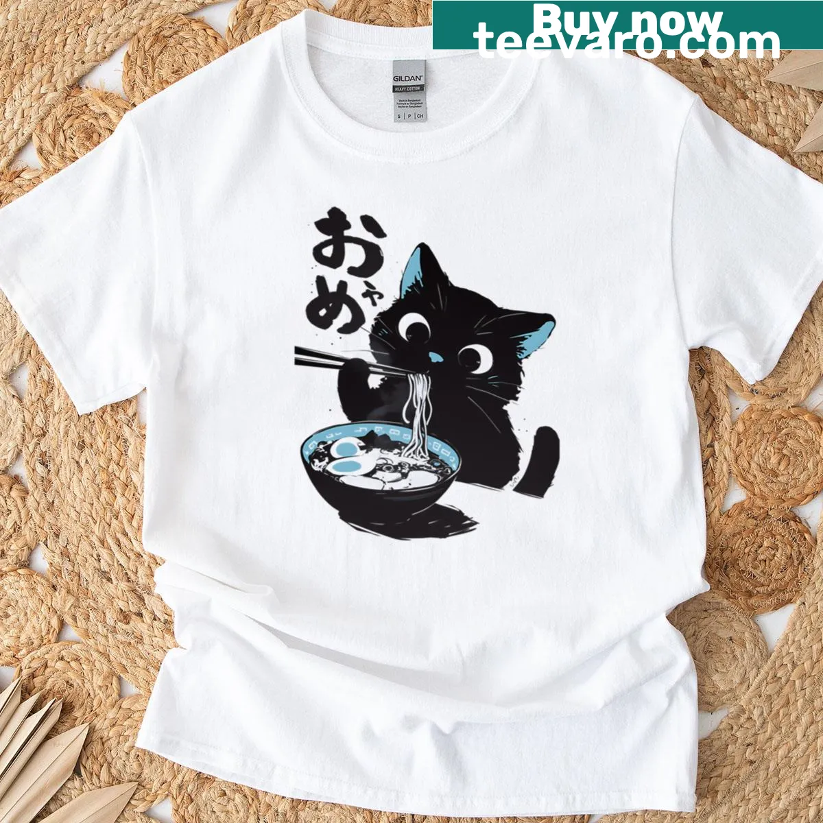 Cheerful bowl character design on a T-shirt — on a men's t-shirt