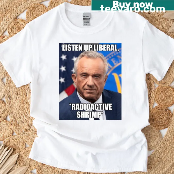 Humorous T-shirt with a political phrase graphic