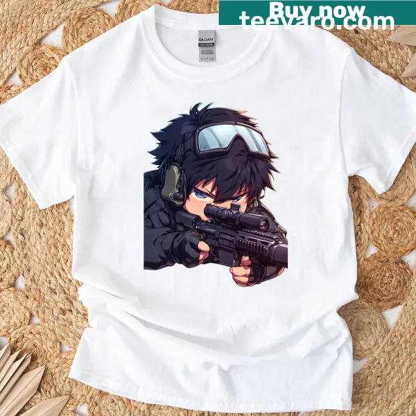 Nobuchika Ginoza in a sniper scene from Psycho Pass anime