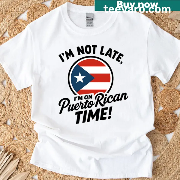 Illustration celebrating Puerto Rico on a T-shirt.