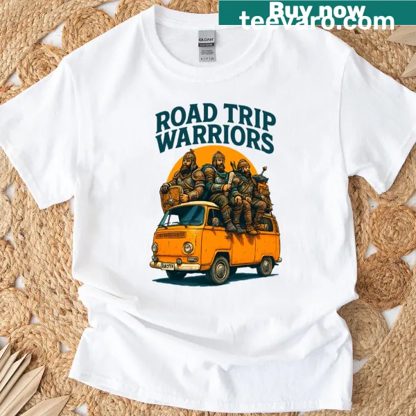 Matching group vacation design t-shirt for road trip lovers