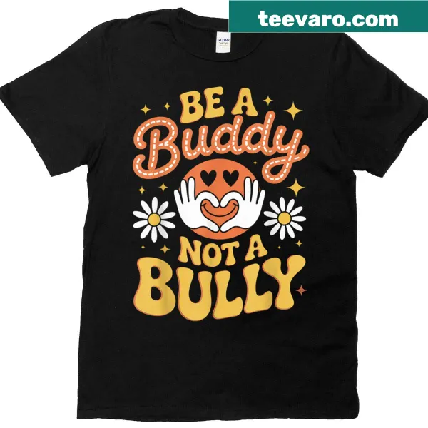 Unity Day kids T-shirt with 'Be A Friend Not A Bully' text