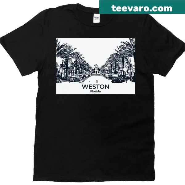 Weston, Florida T-shirt featuring the city name