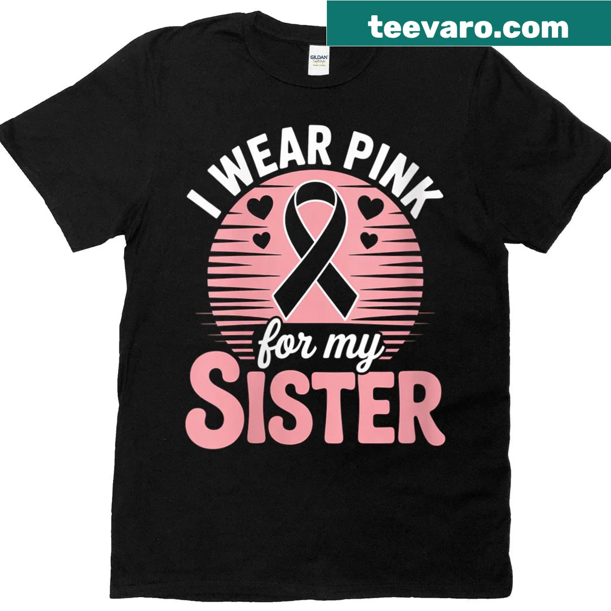 Empowering T-shirt supporting breast cancer awareness with a heartfelt message — on a men's t-shirt