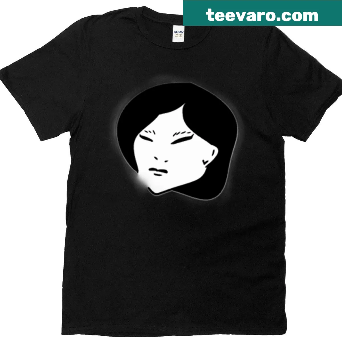 Empowering typography on a young woman premium t-shirt — on a men's t-shirt