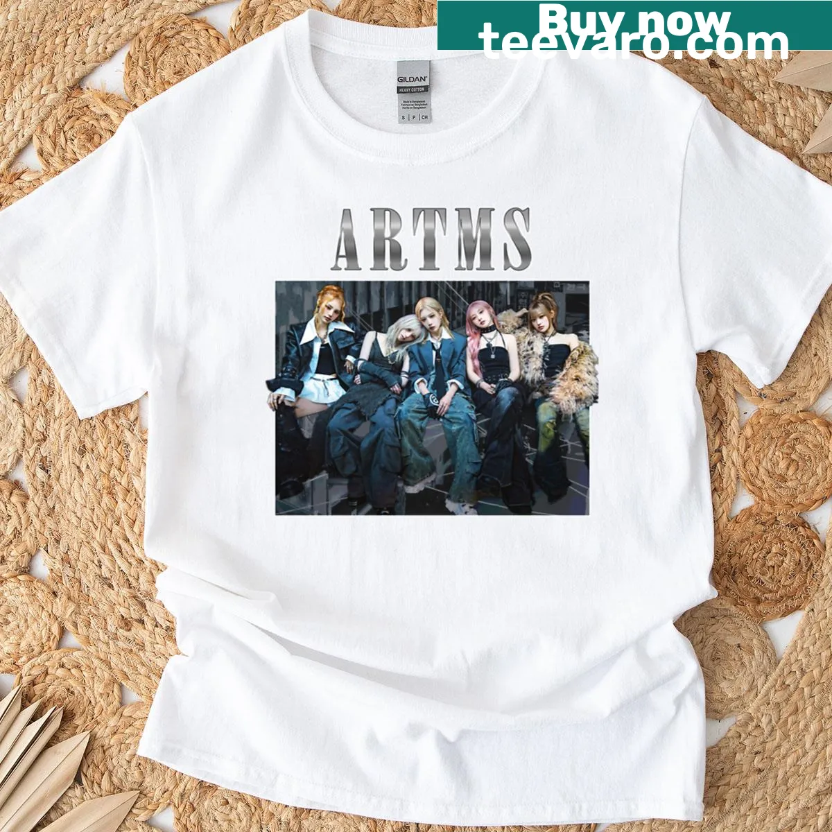 Vintage-inspired shirt reflecting classic art themes — on a men's t-shirt