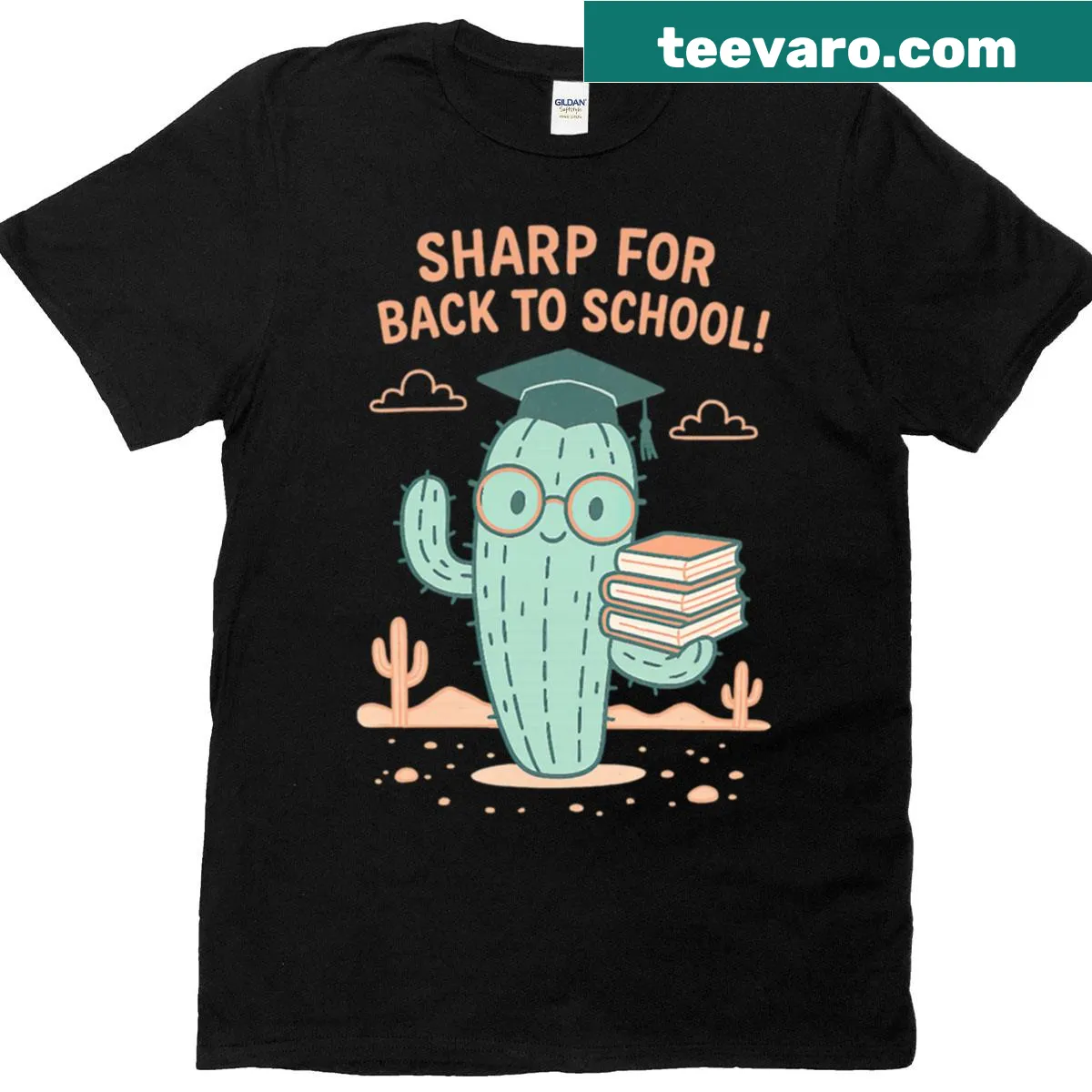 Back To School Arizona T-shirt with fun typography design — on a men's t-shirt