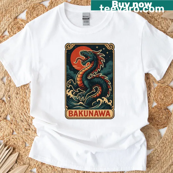 Shirt featuring Bakunawa, the moon serpent from Philippine mythology